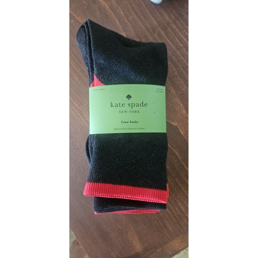Kate Spade Women's Crew Socks (3 pairs)
